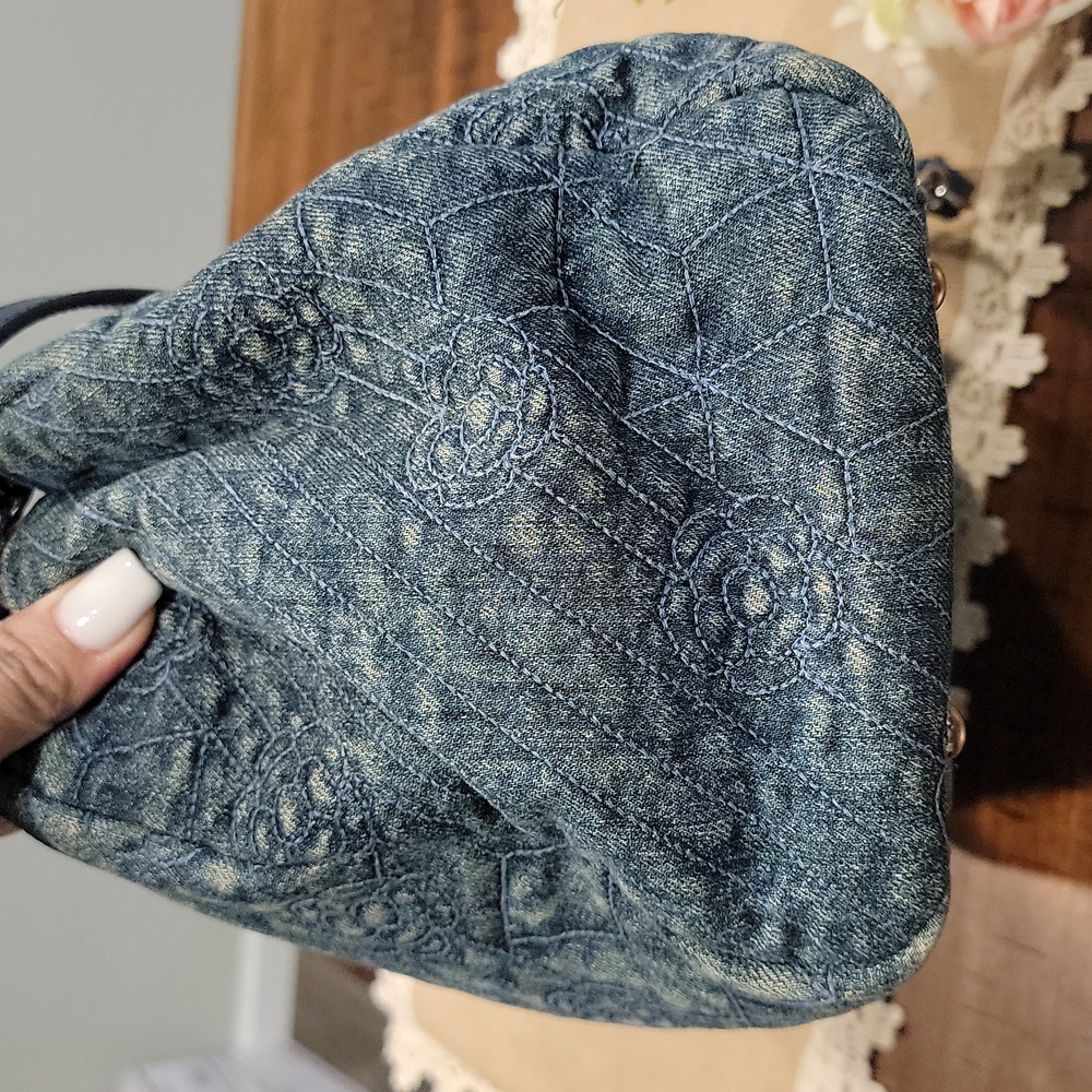 SOLD Rare & authentic CHANEL denim bag - Picture 8 of 15